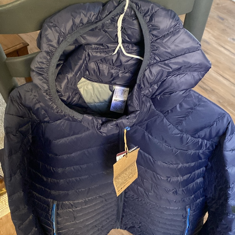 *NWT Decathlon Mens Puffer Jacket, Navy 2XL